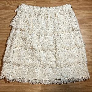 EUC ANN TAYLOR LOFT. SZ 8 cream